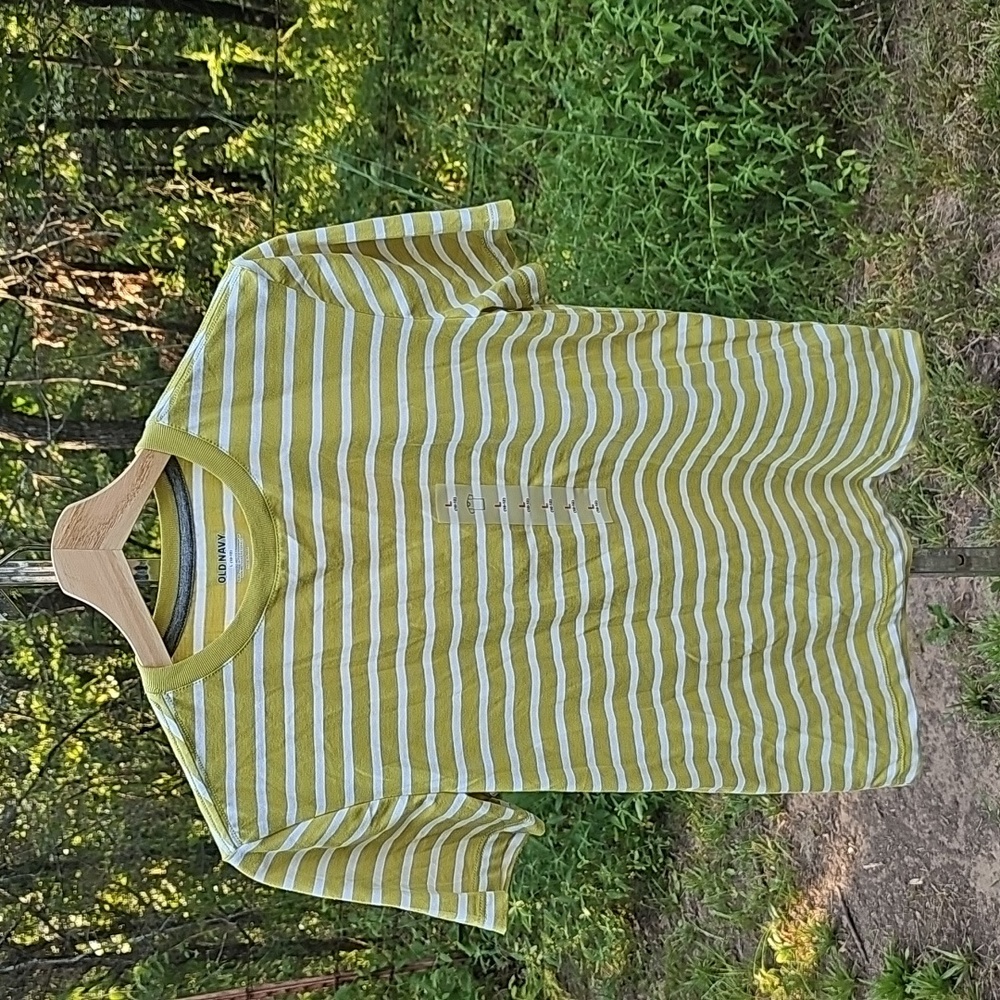 Old Navy Short-Sleeve Striped T-Shirt for Boys Size Large 10-12 New